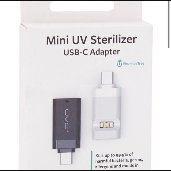 Phunkee Tree Mini Plug-In UV Sanitizer Wand - USB-C New in Box - Picture 1 of 3
